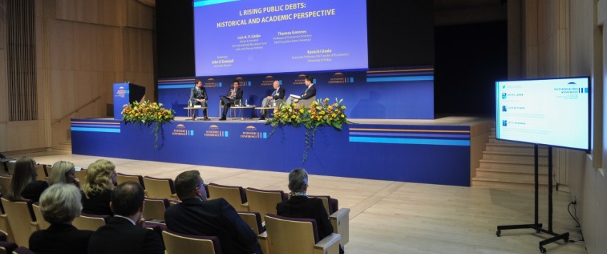 Konference "Quo vadis, Eiropa? Kā panākt izaugsmi tautsaimniecībās ar augstu parāda līmeni?"