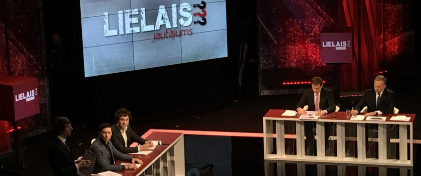 LTV raidījums "Lielais jautājums" - par Latvijas tautsaimniecības izrāvienu