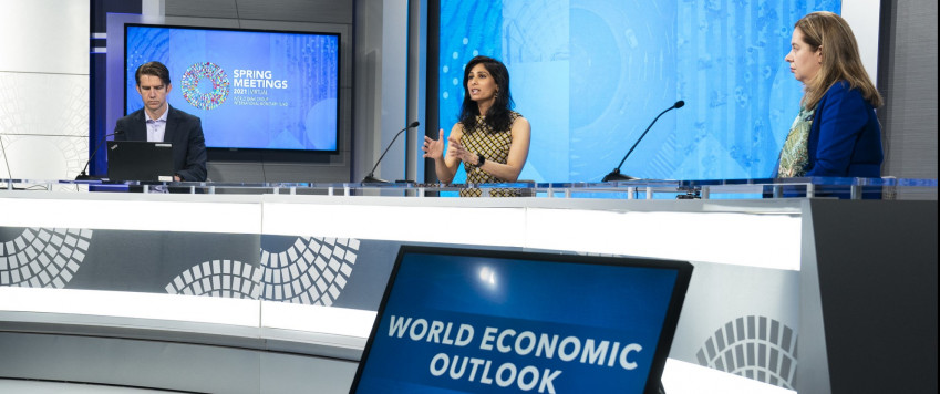 Chief Economist Gita Gopinath, Deputy Director of the IMF Research Department, Petya Koeva Brooks, and Division Chief in the IMF Research Department, Malhar Nabar provide the World Economic Outlook during the 2021 Spring Meetings from the International Monetary Fund.