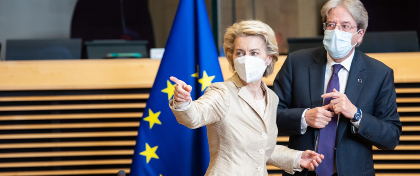 Ursula von der Leyen, Paolo Gentiloni 