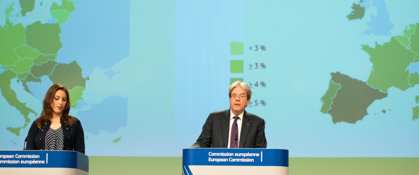 Paolo Gentiloni, EK ekonomisko prognožu preses konferencē 12.05.2021.