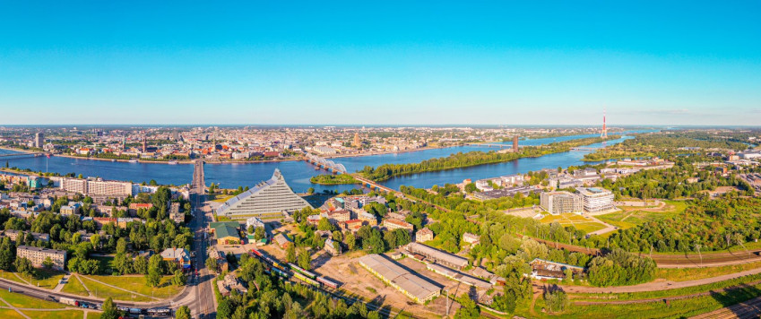 Rīgas panorāma, ilustratīvs attēls