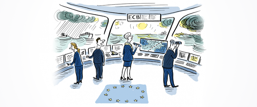 ECB strategy review - cartoon