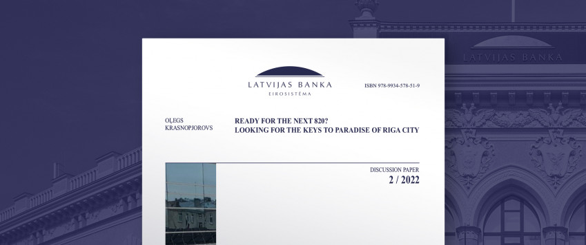 Ilustratīvs attēls: Latvijas Bankas diskusiju materiāla vāka attēls