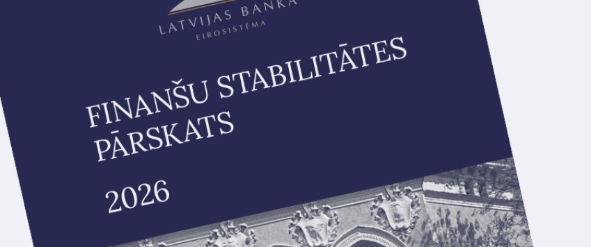 Ilustratīvs Finanšu stabilitātes pārskata vāka attēls