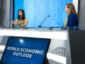 Chief Economist Gita Gopinath, Deputy Director of the IMF Research Department, Petya Koeva Brooks, and Division Chief in the IMF Research Department, Malhar Nabar provide the World Economic Outlook during the 2021 Spring Meetings from the International Monetary Fund.