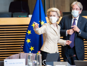 Ursula von der Leyen, Paolo Gentiloni 