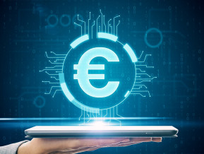 Ilustratīvs attēls: digitālais eiro