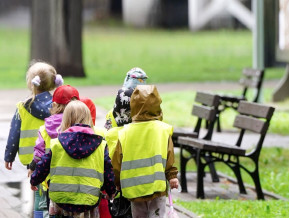 Ilustratīvs attēls bērnu grupiņa